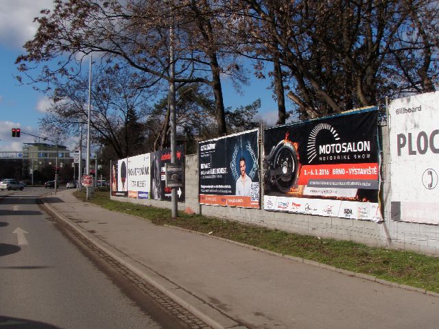 711188 Billboard, Brno - střed (Křídlovická)