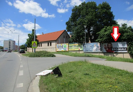 1741099 Billboard, Plzeň - Doubravka (Zábělská)