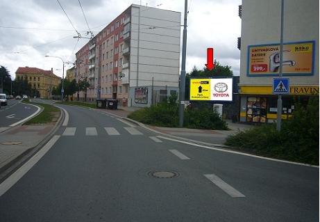 331281 Billboard, Plzeň - Doubravka (Zábělská x Masarykova)