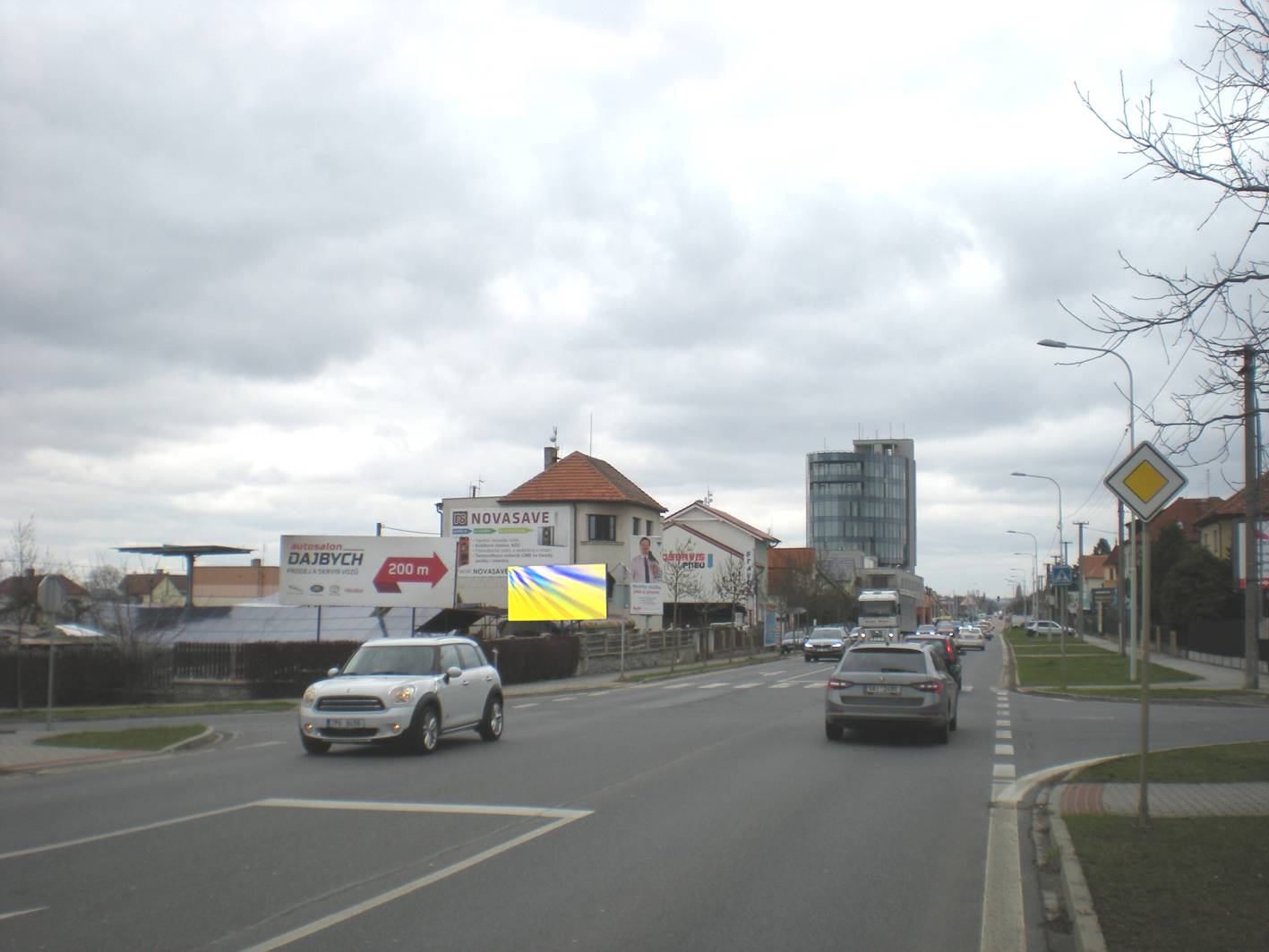 1741085 Billboard, Plzeň 2 - Slovany (Nepomucká X Fialková, DC)