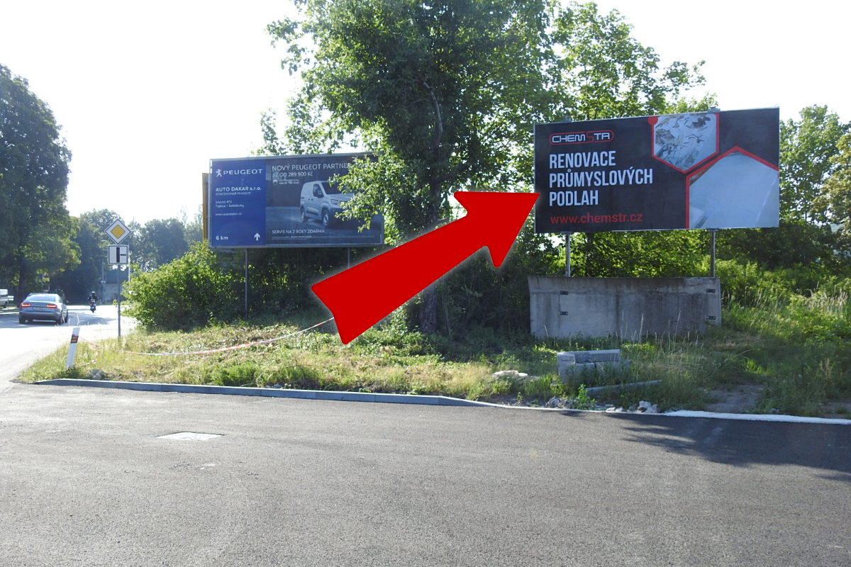 451033 Billboard, Teplice (Duchcovská)