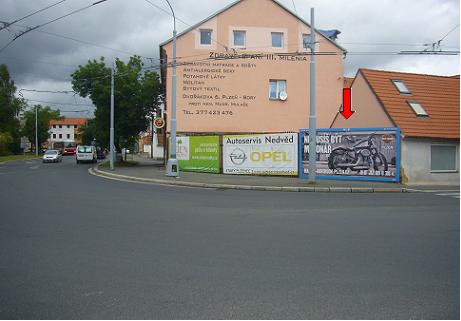 331215 Billboard, Plzeň - Slovany (Mostní - Zborovská)