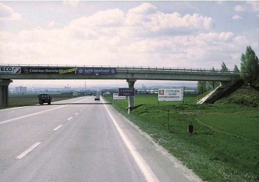 1431154 Billboard, Velká Bystřice - směr Olomouc (II/635 příjezd od Ostravy, vpravo)