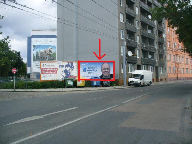 331014 Billboard, Plzeň (Anglické nábřeží)