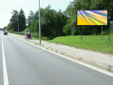 251023 Billboard, Jindřichův Hradec  (Rezkova/Nádražní, I/ 23  )