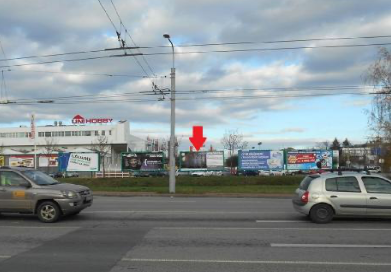 1261160 Billboard, České Budějovice A (Pražská/Strakonická, UNI HOBBY)