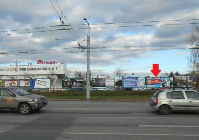 1261162 Billboard, České Budějovice A (Pražská/Strakonická, UNI HOBBY)