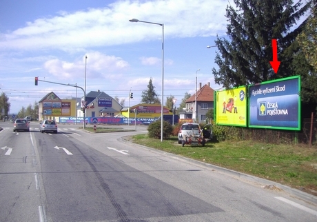 1261076 Billboard, České Budějovice (Okružní / Pražská             )