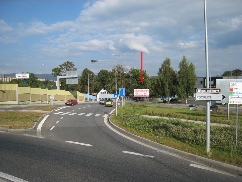 491159 Billboard, Liberec (České mládeže/Hodkovická)