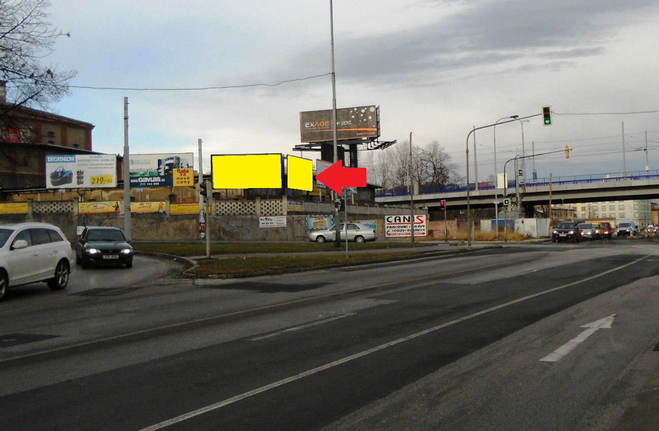 871092 Billboard, Ostrava (Cihelní x Hornopolní)