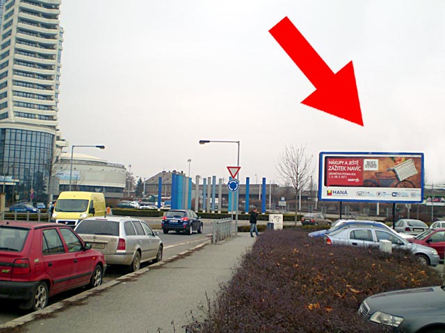 781082 Billboard, Olomouc (Jeremenkova - obchodní a komerční zóna        )