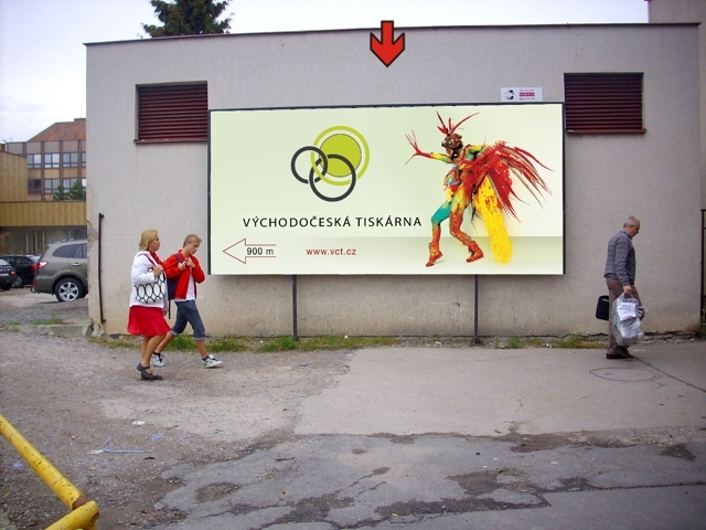 571114 Billboard, Pardubice - Zelené předměstí (tř. Míru)