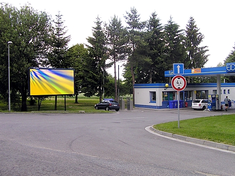 641023 Billboard, Křižanov    (Za Branou - ČS EuroOil   )