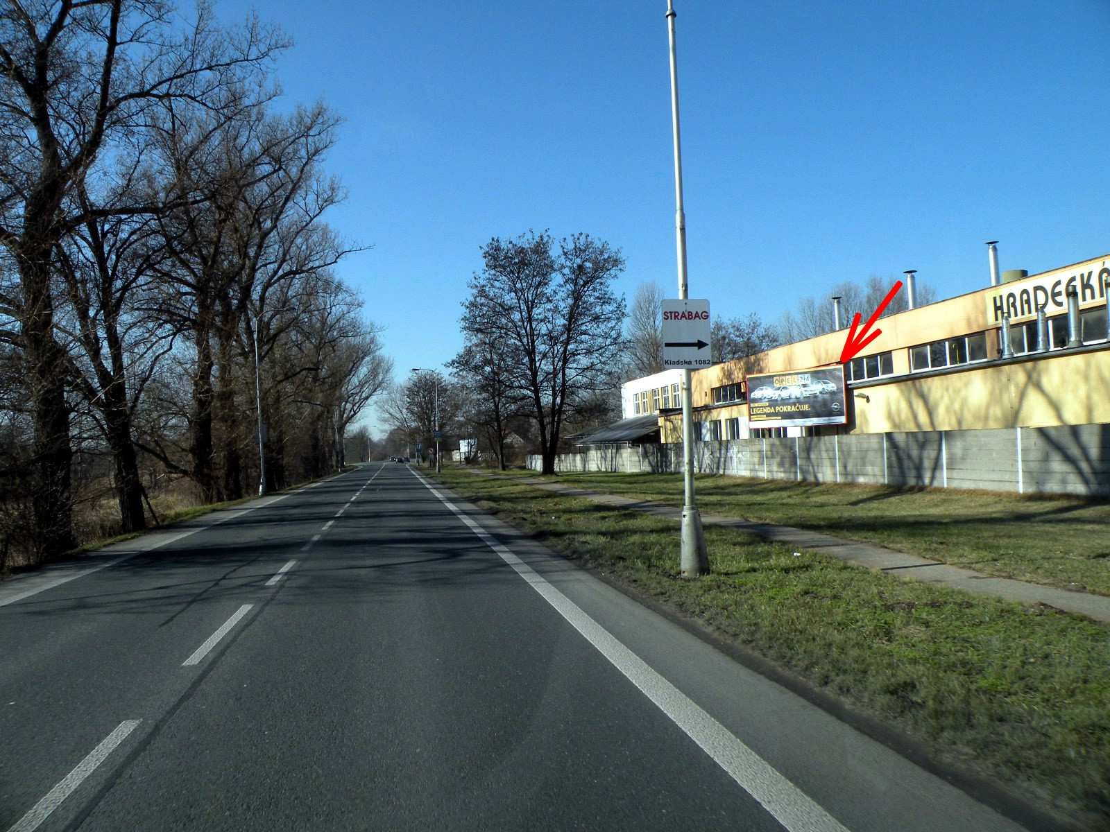 511025 Billboard, Hradec Králové (Bří Štefanů / Bieblova)