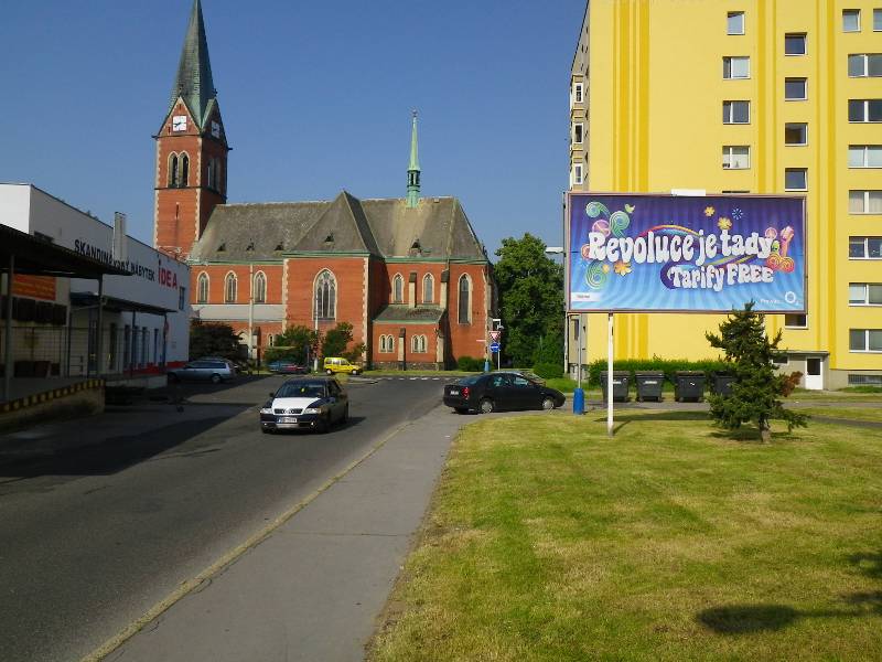 1291047 Billboard, Teplice (Jiřího z Poděbrad-Trnovany    )