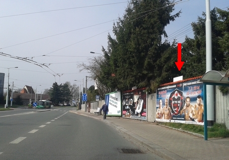 1271223 Billboard, Pardubice (Průmyslová/Nár.Hrdinů         )