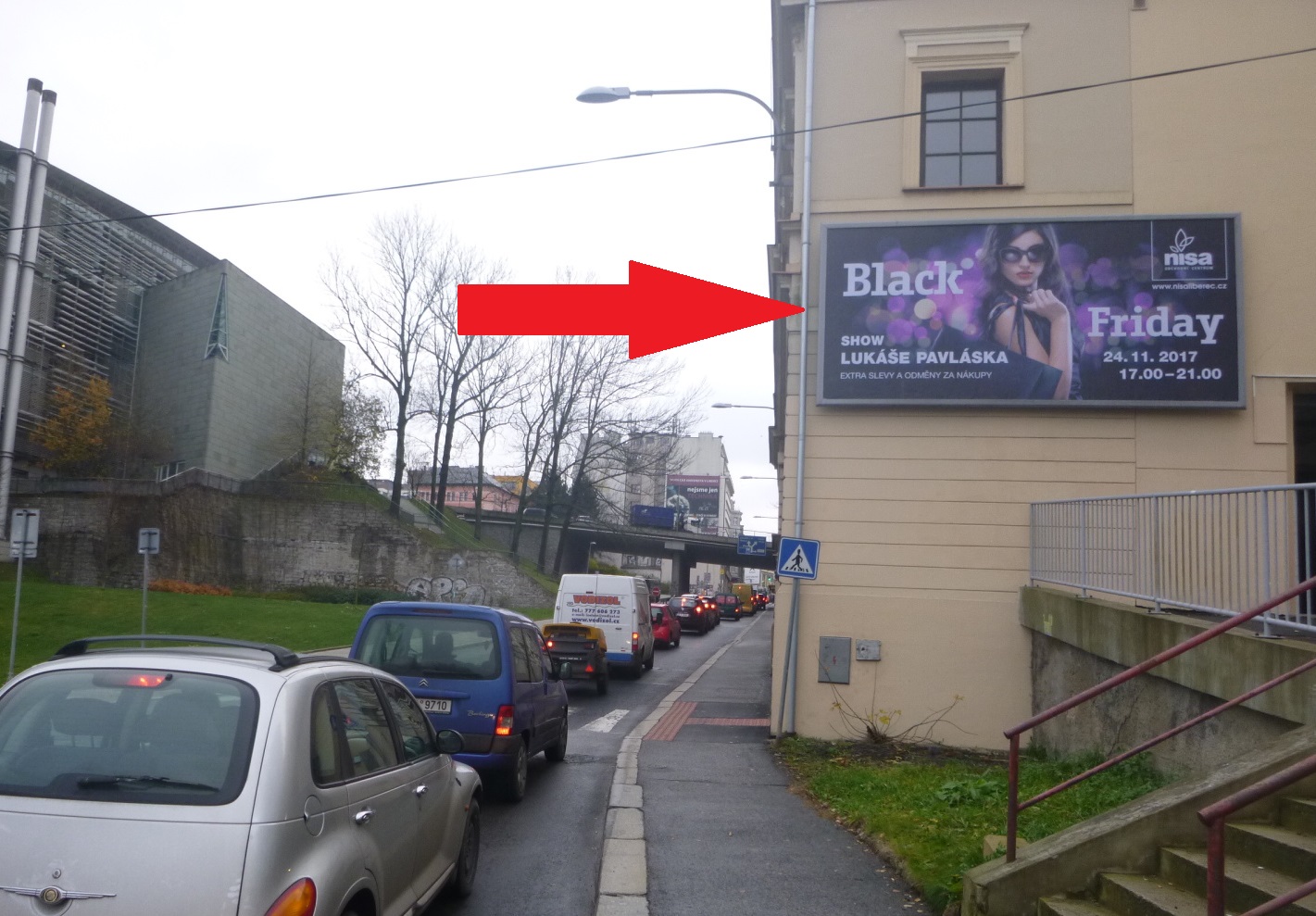 491182 Billboard, Liberec (Sokolská/Šaldovo nám. )