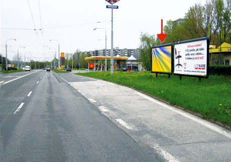 871306 Billboard, Ostrava - Moravská Ostrava   (Novinářská     )