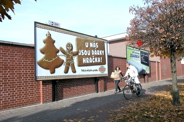 571043 Billboard, Pardubice - Zelené předměstí (Anenská)