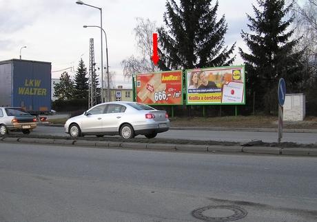 1261075 Billboard, České Budějovice (Okružní / Pražská             )