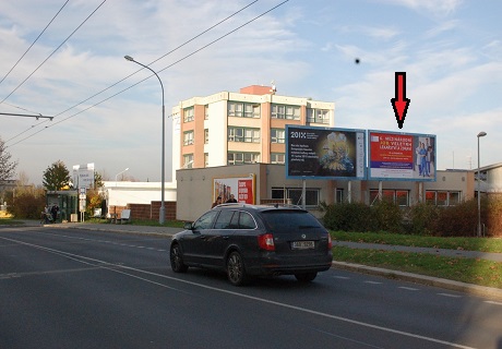 331244 Billboard, Plzeň - Bory (Edvarda Beneše)