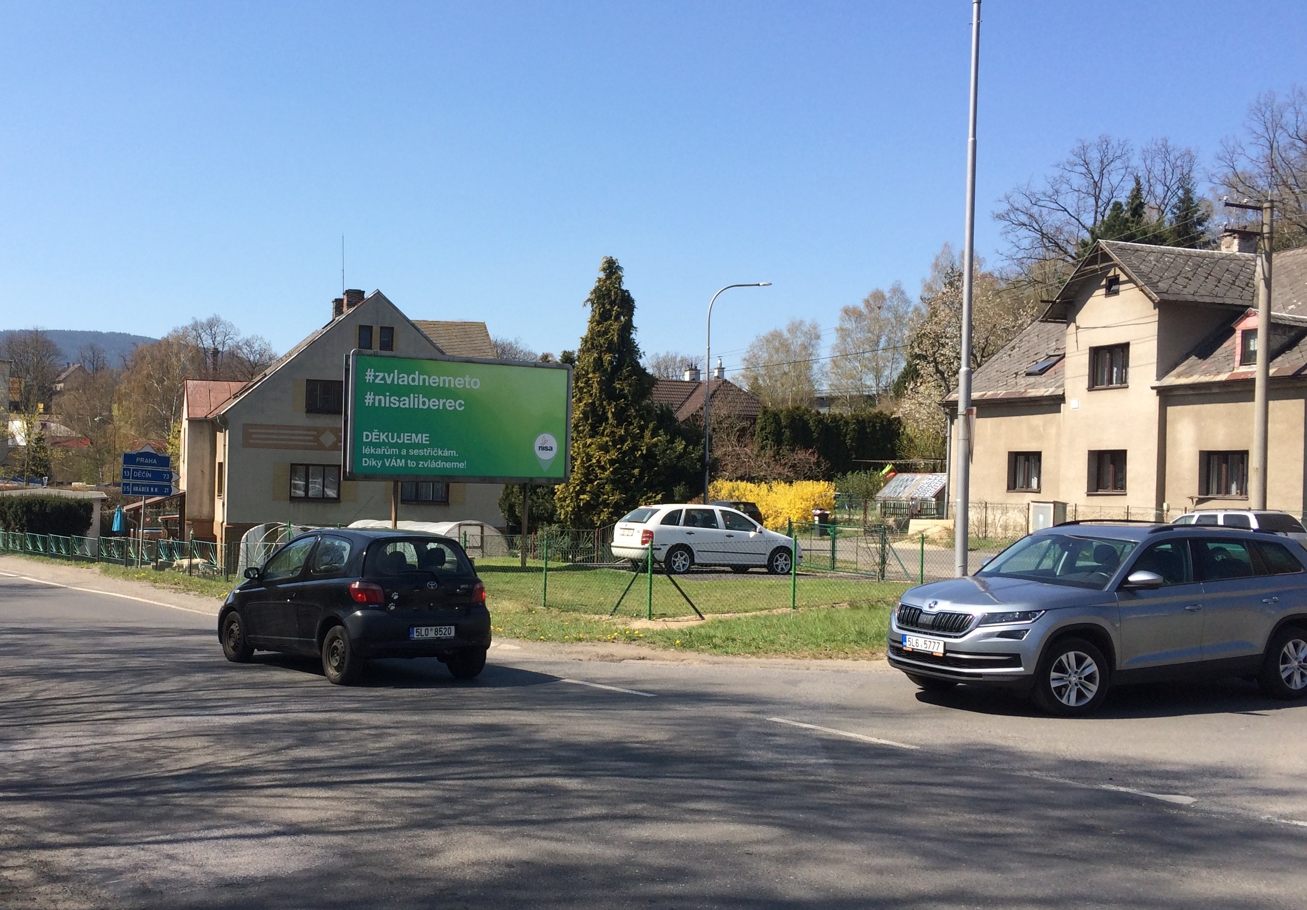 491137 Billboard, Liberec (Kateřinská,příjezd)