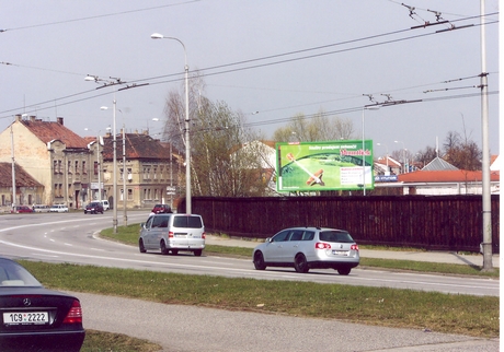 1261056 Billboard, České Budějovice (Husova                        )