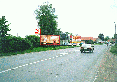 571007 Billboard, Pardubice (Pražská,auto OPEL,čs.AGIP)