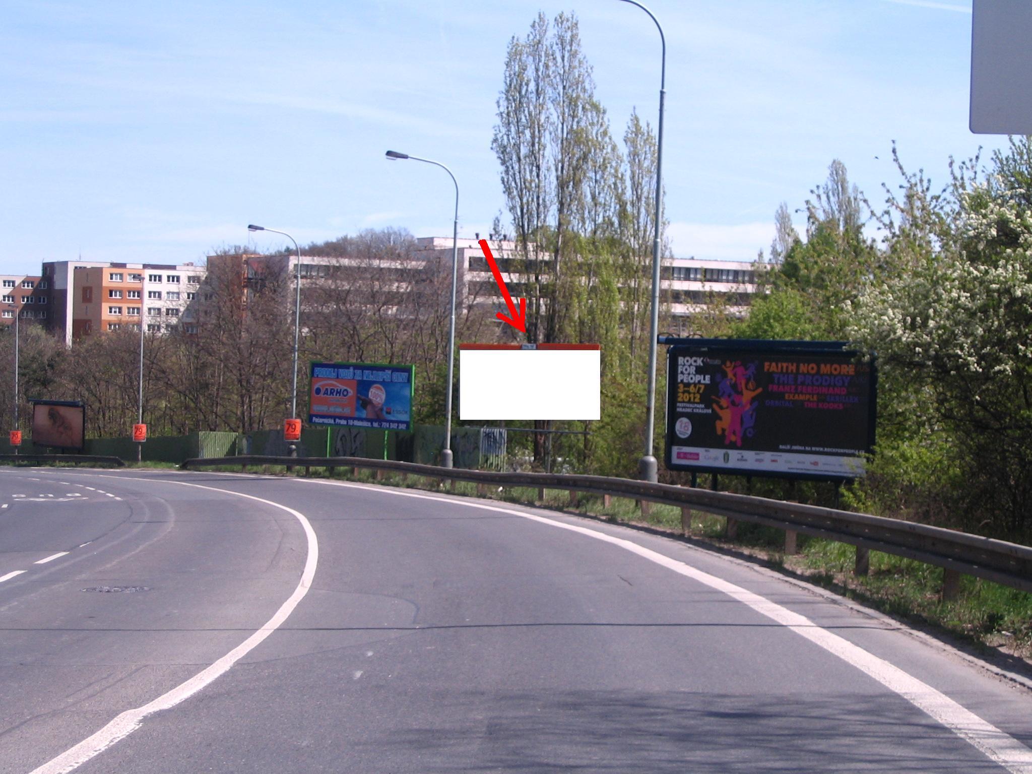 101214 Billboard, Praha 9  (Českobrodská  -pod Jarovem)