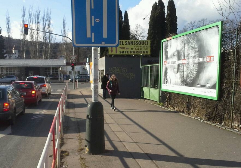 1091309 Billboard, Praha 04 (Jeremenkova/Podolské nábřeží  )