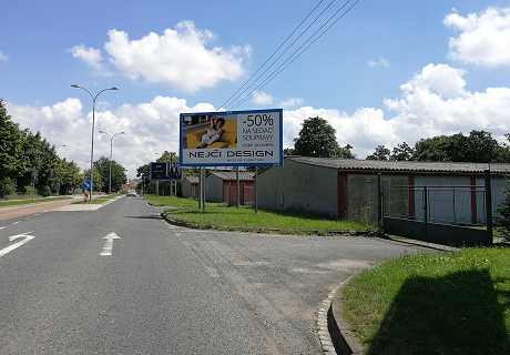 1741152 Billboard, Plzeň - Bory (Univerzitní)