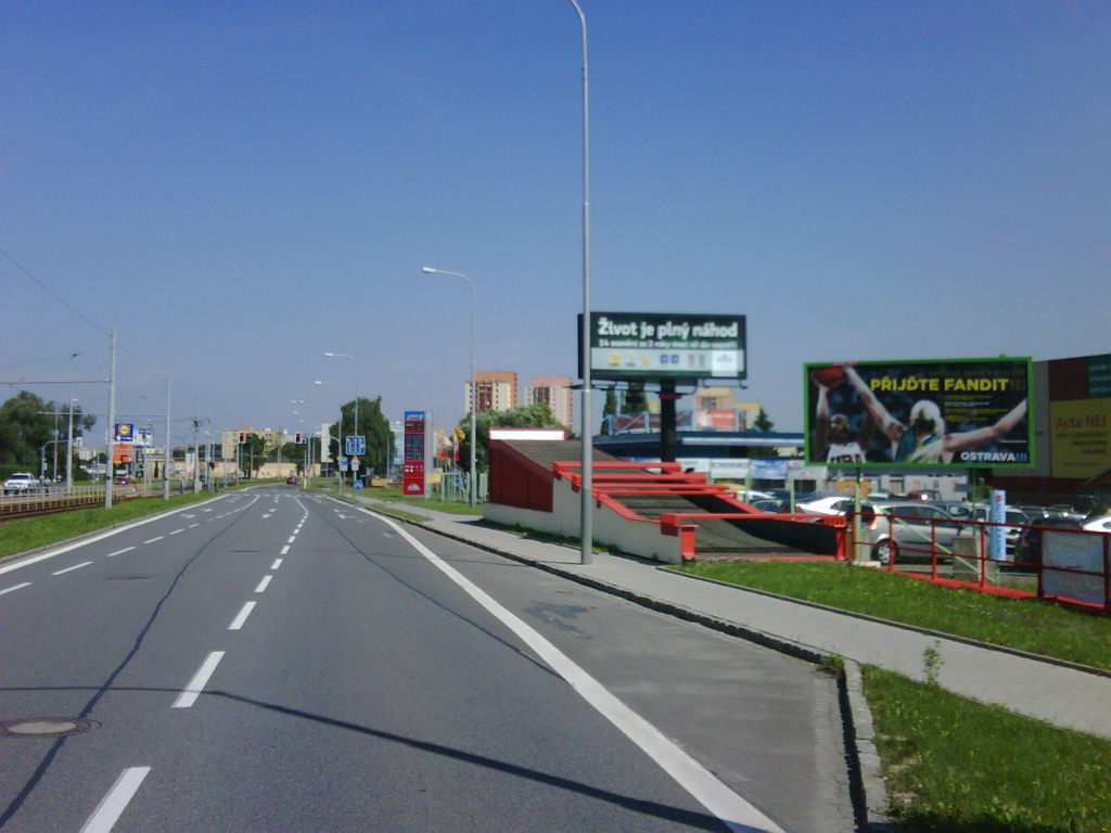 1081156 Billboard, Ostrava  (Výškovická-čerp.st.       )