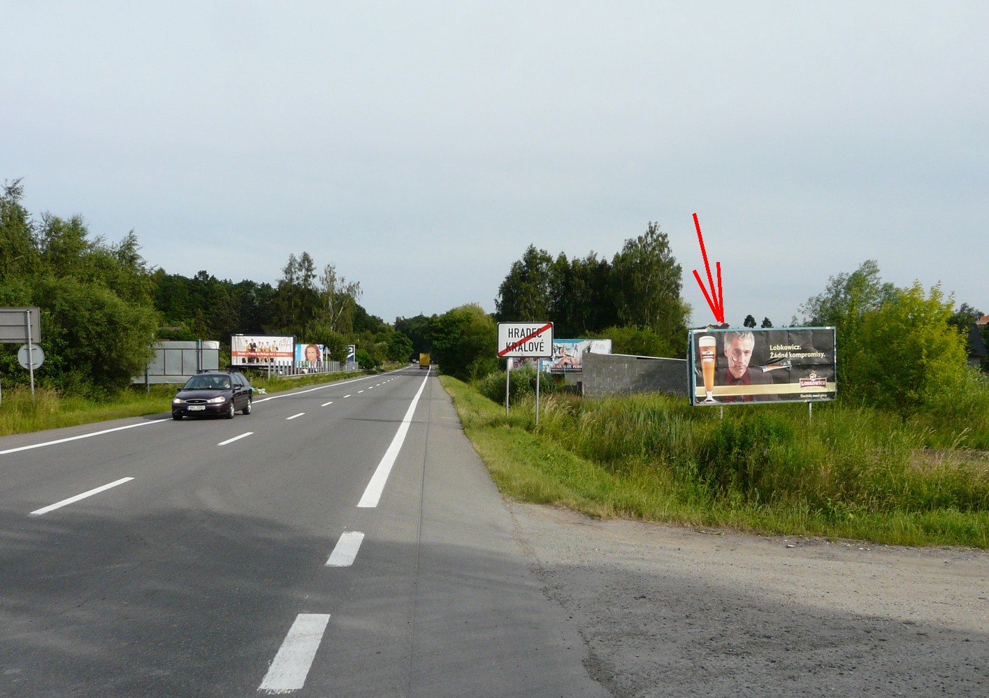 511034 Billboard, Hradec Králové (Holická  )