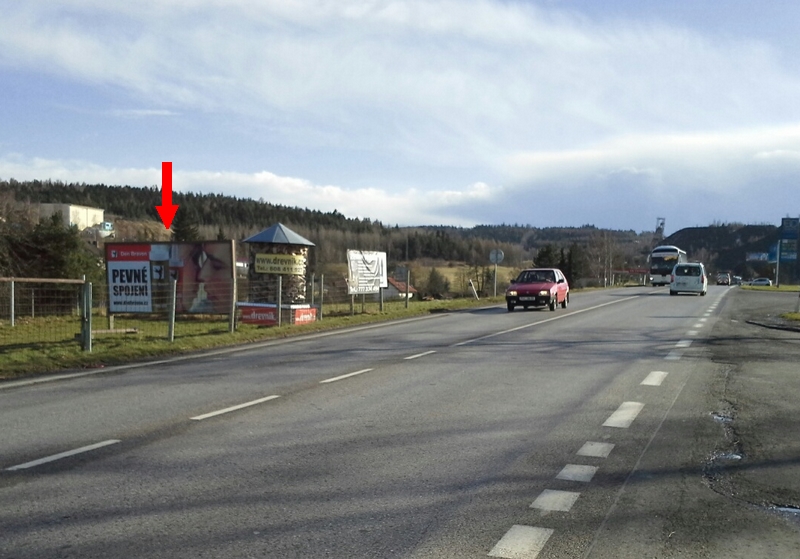 1331007 Billboard, Dubenec (siln. I.třídy-hotel Halda     )