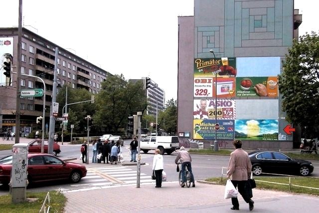 571054 Billboard, Pardubice - Zelené předměstí (K Polabinám x Palackého)