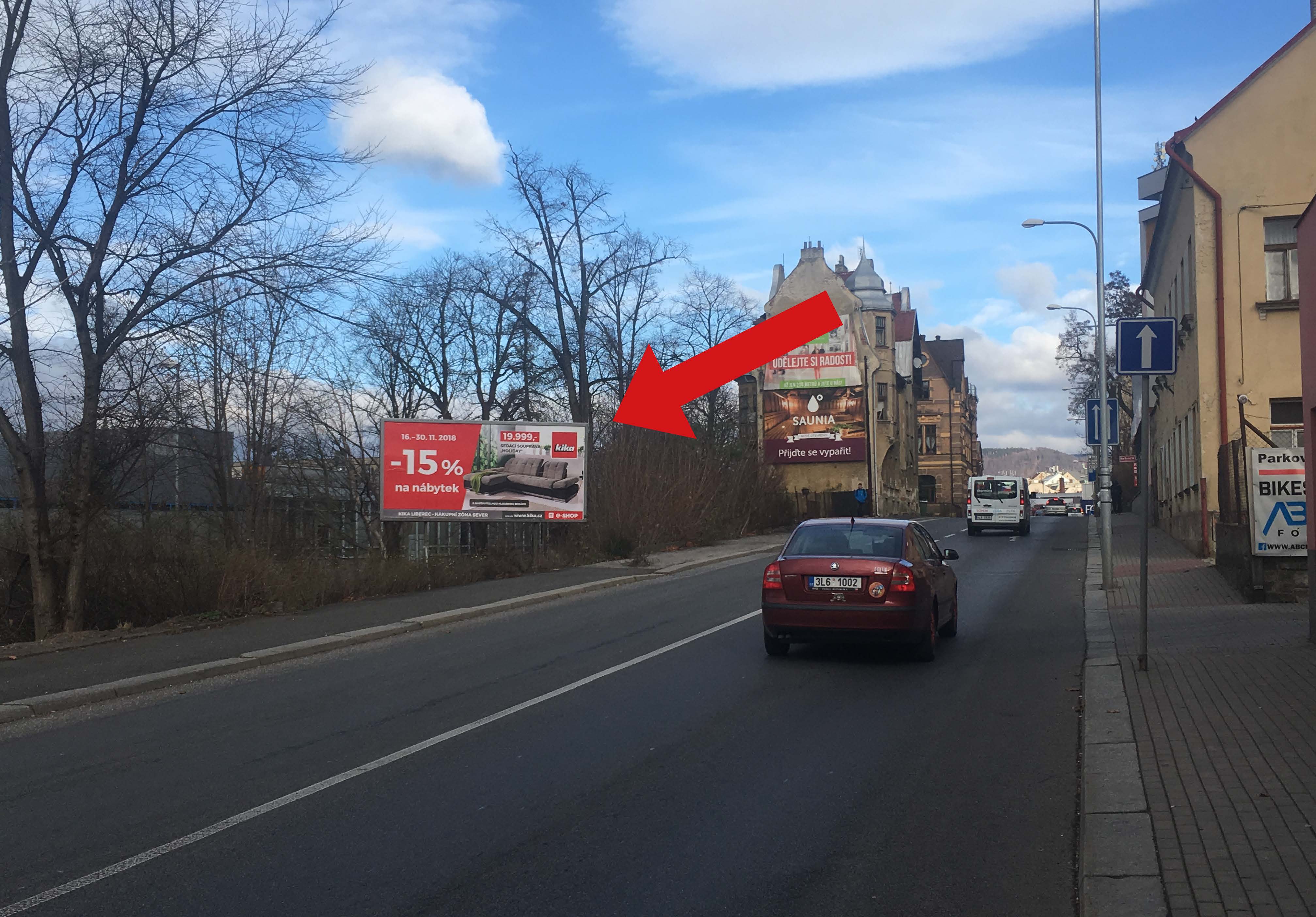 491184 Billboard, Liberec (Dr.M.Horákové,centrum)