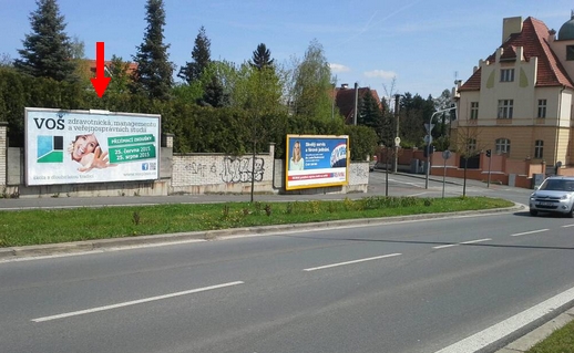 1741037 Billboard, Plzeň (Karlovarská/B.Němcové  )