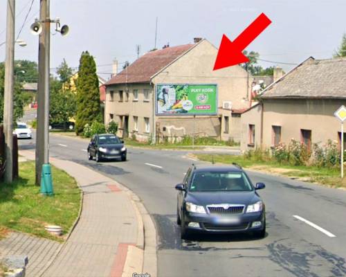 1431257 Billboard, Loučany (I/449, průtah vesnicí, směr Litovel )