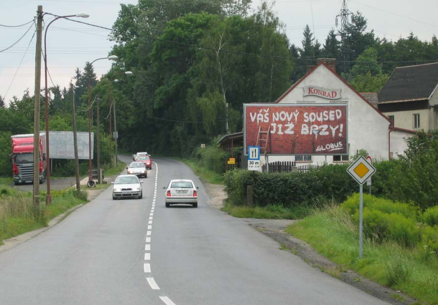 491145 Billboard, Liberec (Kunratická 3, výjezd)