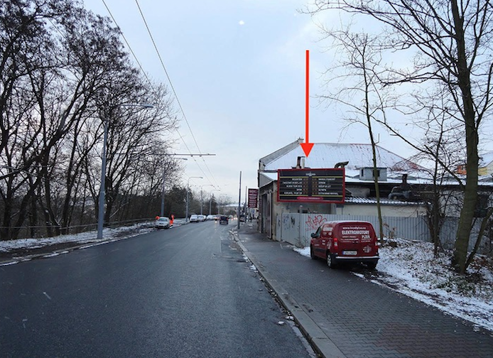 331152 Billboard, Plzeň (Zborovská)