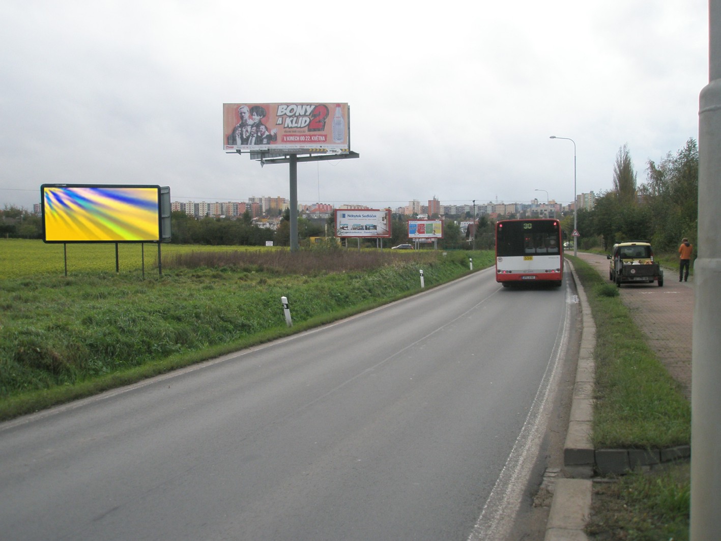 331439 Billboard, Plzeň - Bolevec    (U velkého rybníka )