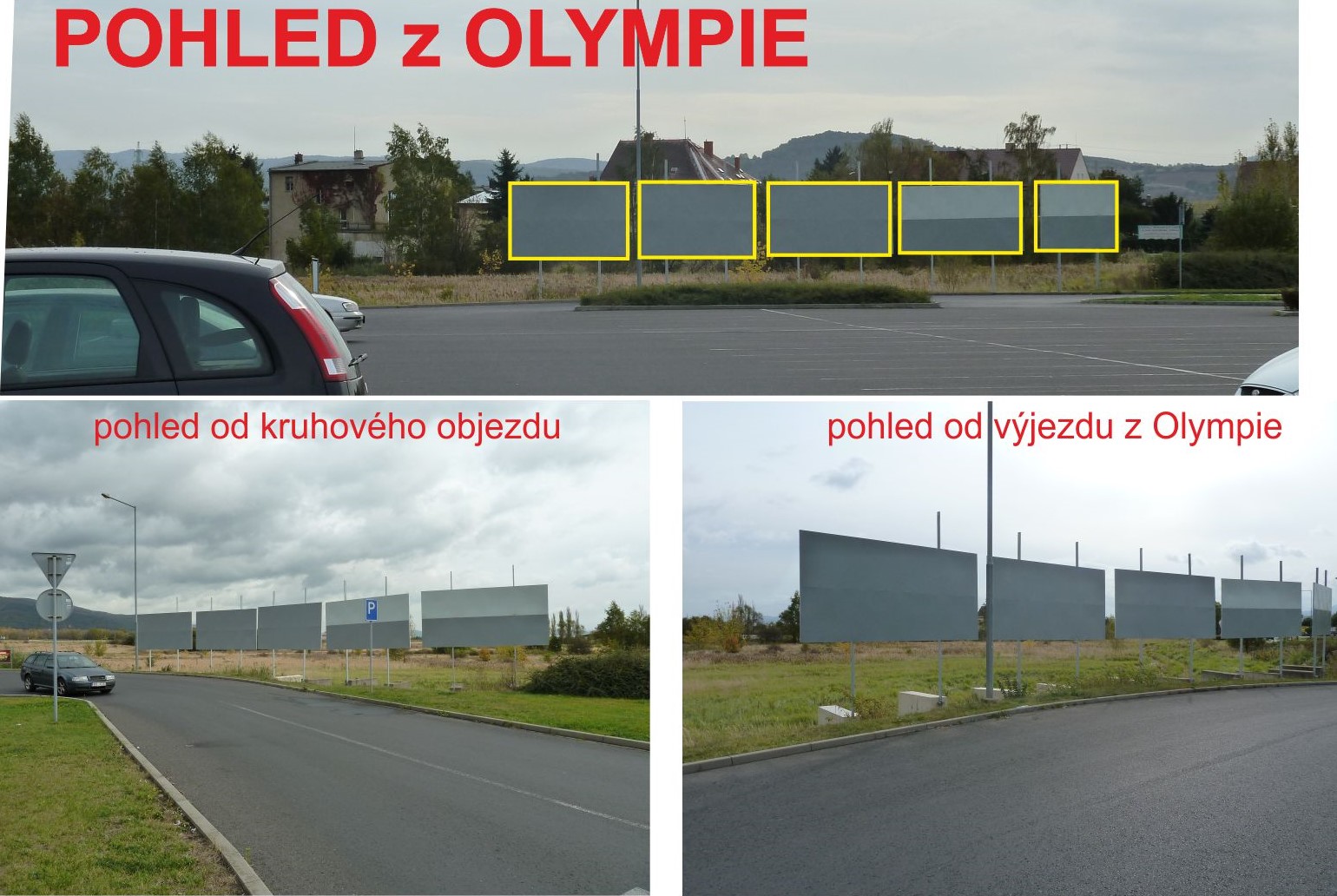 1291007 Billboard, Teplice (Srbice, Olympie)