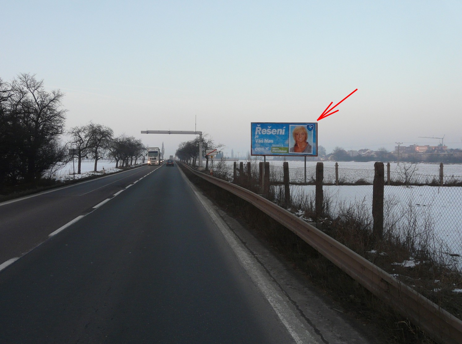 511063 Billboard, Smiřice (I/33, Černožice sm. NA, TU              )