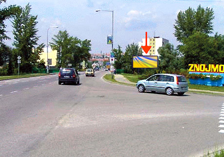 761041 Billboard, Znojmo (Dukelská/Šatovská   )