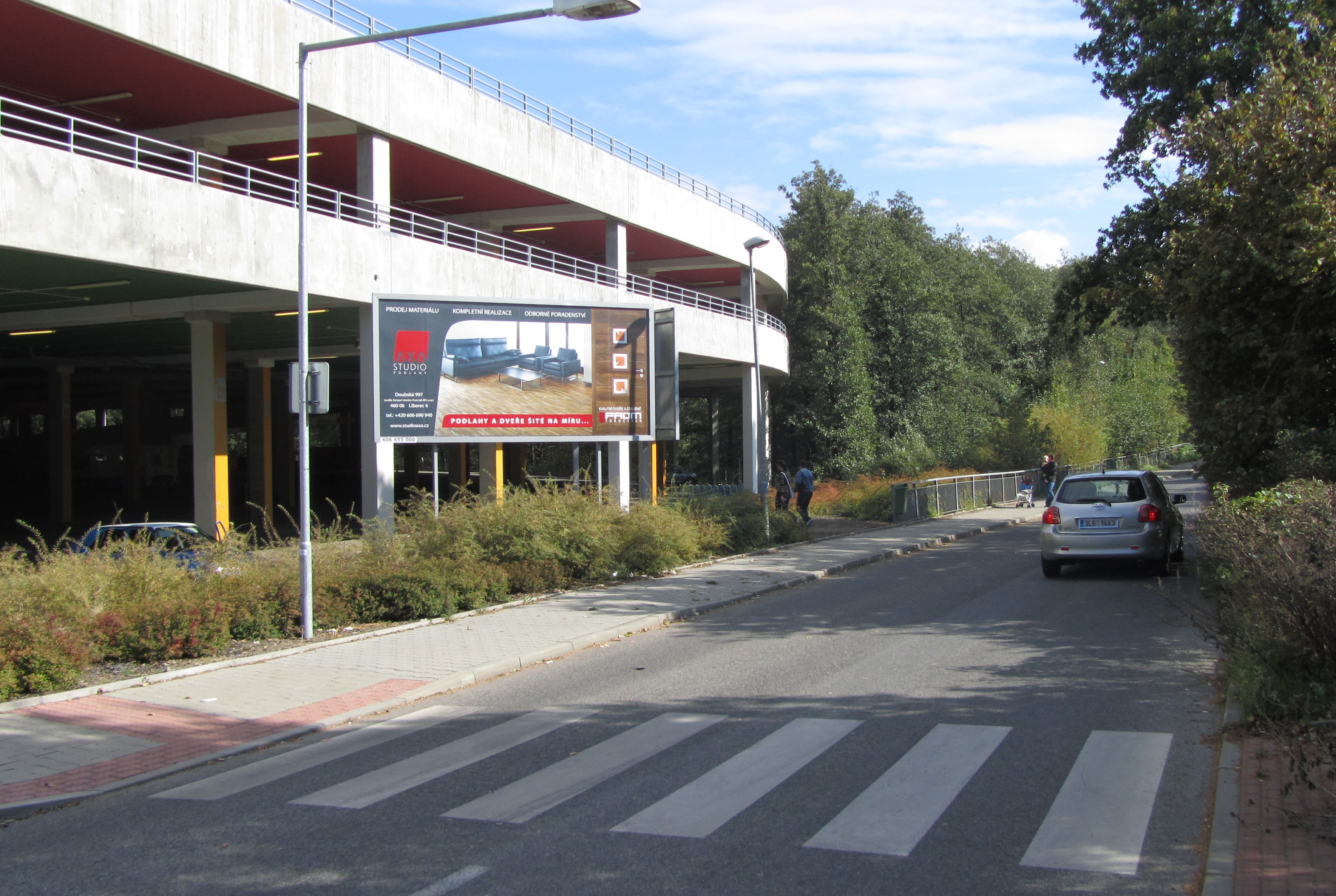 491170 Billboard, Liberec (OC NISA,V Cihelně,výjezd)