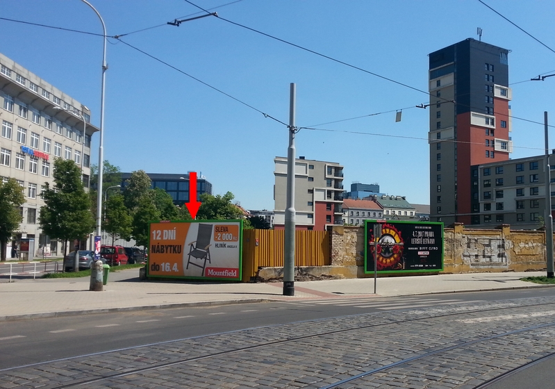 1091761 Billboard, Praha 07 (Komunardů-U Uranie  )