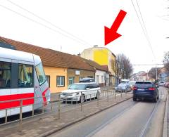 1644020 Štít, Brno (Táborská, směr centrum, zastávka obchody, restaurace)