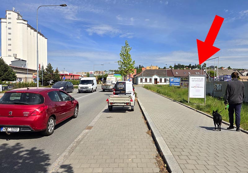 1432112 Citylight, Šternberk (Věžní, směr Uničov, Rýmařov benzinka, MJM Agro, LIDL, nádraží)