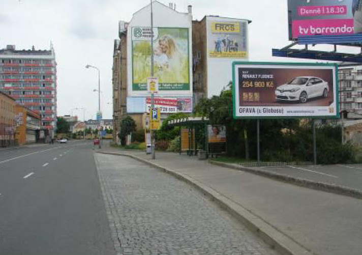 1821013 Billboard, Opava (Zámecký okruh)