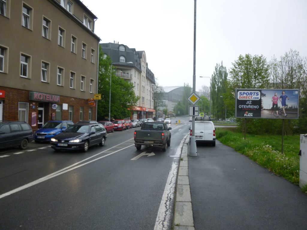 491152 Billboard, Liberec (Sokolská/Šaldovo nám.)